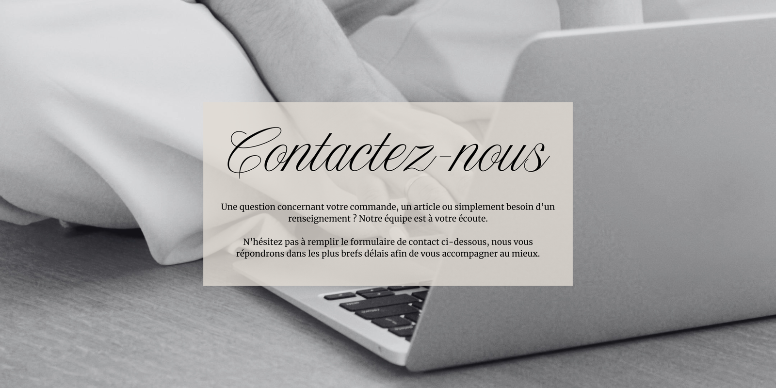 page contactez-nous