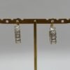 Boucles d'oreilles Lia doré vue de face