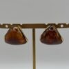 Boucles d'oreilles Noa ambre