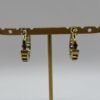 Boucles d'oreilles Lia doré vue de dos