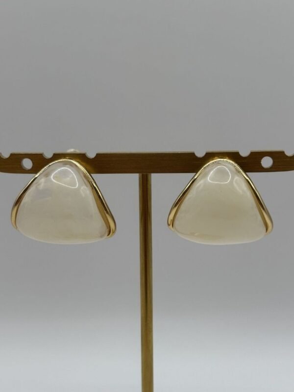 Boucles d'oreilles Noa beige