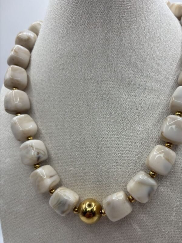 Collier Nadia beige