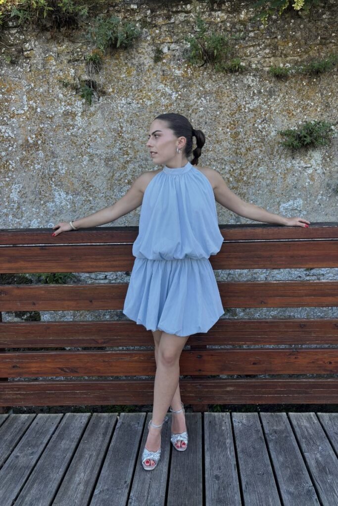 Robe Aliénor vue de face