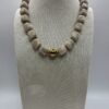 Collier Nadia beige face