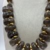Collier Brigitte chocolat zoom Collier Brigitte chocolat zoom