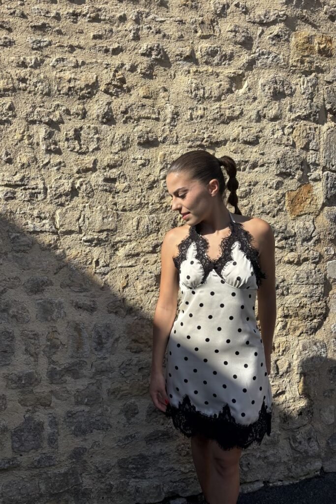Robe Aliénor vue de face
