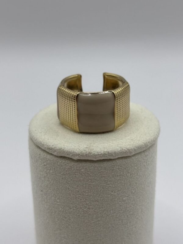 Bague Chiara beige