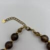 Collier Brigitte chocolat fermeture Collier Brigitte chocolat fermeture