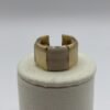 Bague Chiara beige grand modèle vue de face Bague Chiara beige grand modèle vue de face