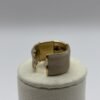 Bague Chiara beige grand modèle vue de dos Bague Chiara beige grand modèle vue de dos