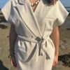 Zoom de face veste Lina