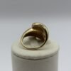 Bague Maëlle doré grand modèle vue de dos Bague Maëlle doré grand modèle vue de dos
