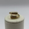 Bague Maëlle doré petit modèle vue de face Bague Maëlle doré petit modèle vue de face
