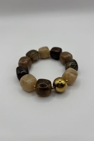 Bracelet Nadia tricolore vue de haut Bracelet Nadia tricolore vue de haut