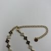 Collier Flora noir fermeture Collier Flora noir fermeture