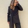 Détails veste Maïa de face