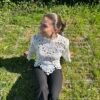 Top Rosalie vue de face Top Rosalie vue de face