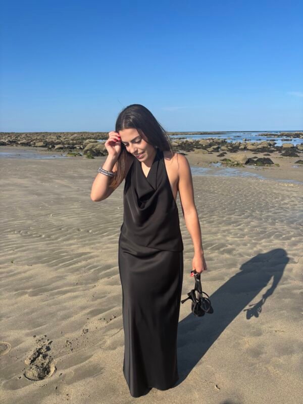 Jupe Apolline longue noire