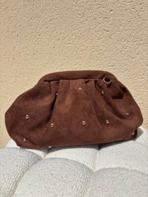 Pochette Isaline chocolat Pochette Isaline chocolat
