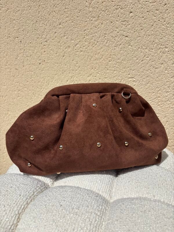 Pochette Isaline chocolat Pochette Isaline chocolat