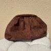 Dos pochette Isaline chocolat Dos pochette Isaline chocolat