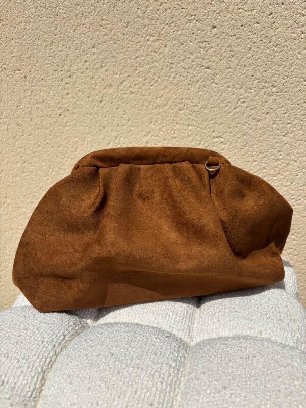 Dos pochette Isaline camel
