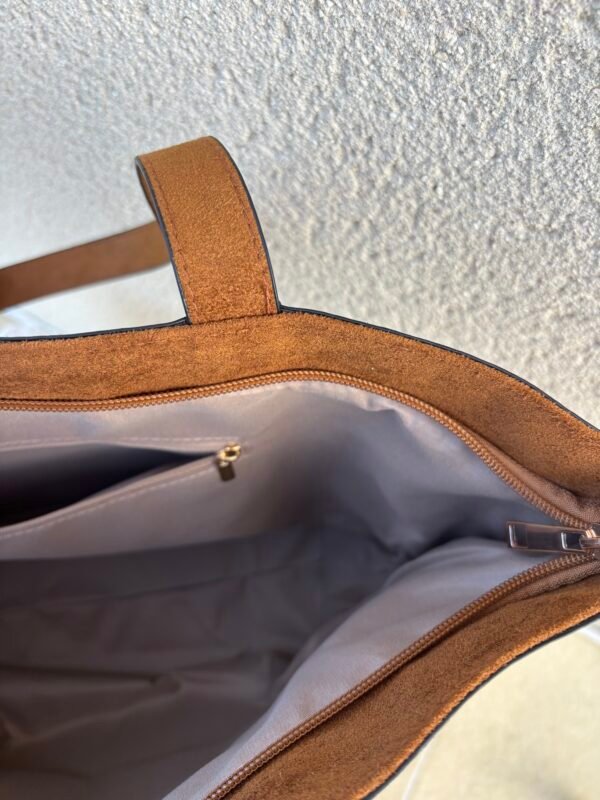 Sac Éli camel intérieur