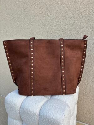 Sac Éli chocolat vue de face Sac Éli chocolat vue de face