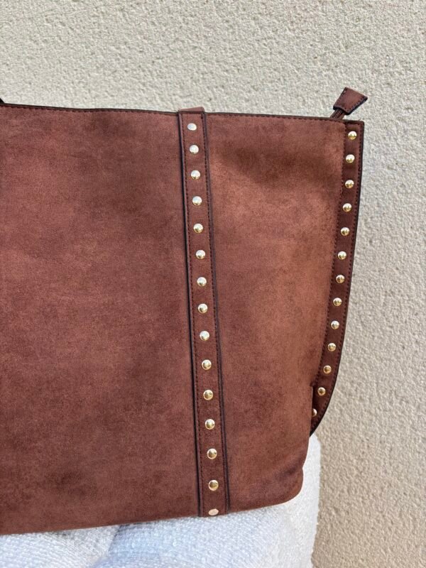 Sac Éli chocolat zoom