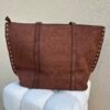 Sac Éli chocolat vue de dos